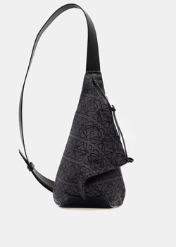 Loewe Black Anagram Anton Sling Bag - NOBLEMARS