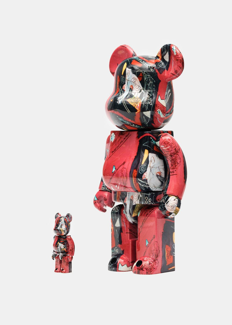 Medicom Toy Be@rbrick Andy Warhol × Jean-Michel Basquiat #1 - 100% & 400% Set - NOBLEMARS