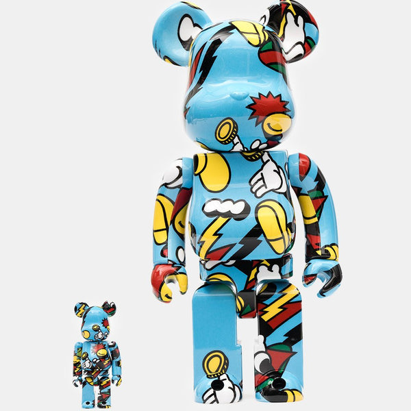 Medicom Toy Be@rbrick Grafflex - 100% & 400% Set - NOBLEMARS