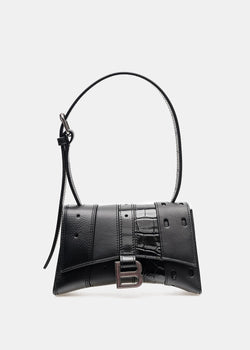 Balenciaga Black XS Multibe Hourglass Bag - NOBLEMARS