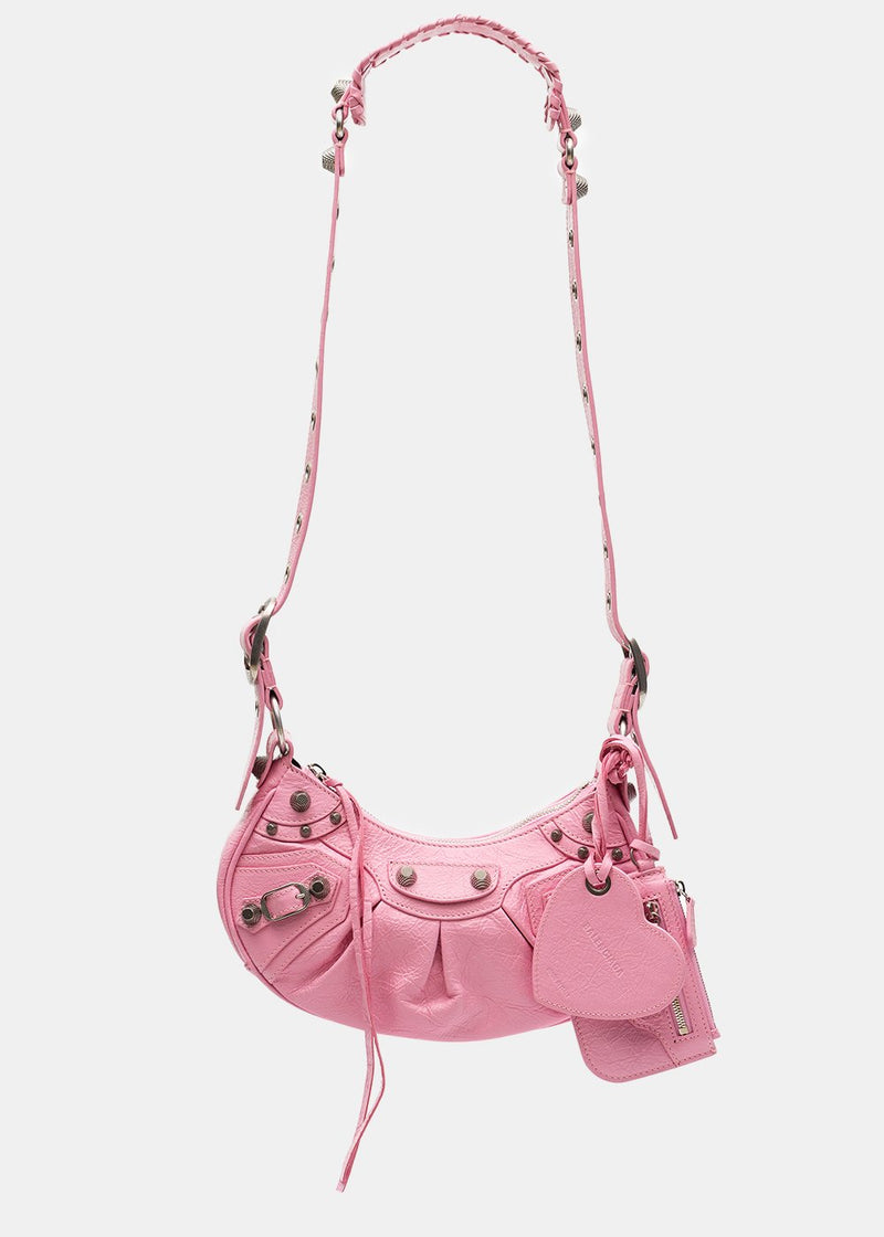 Balenciaga Pink XS 'Le Cagole' Bag - NOBLEMARS