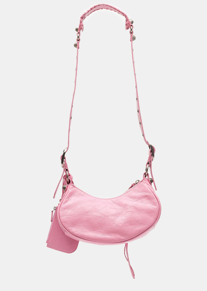 Balenciaga Pink XS 'Le Cagole' Bag - NOBLEMARS
