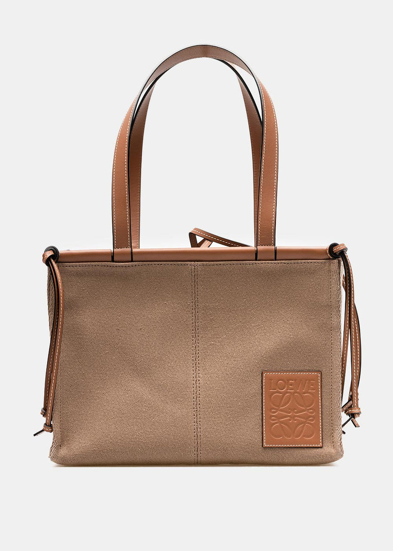 Loewe Taupe Cushion Small Tote - NOBLEMARS
