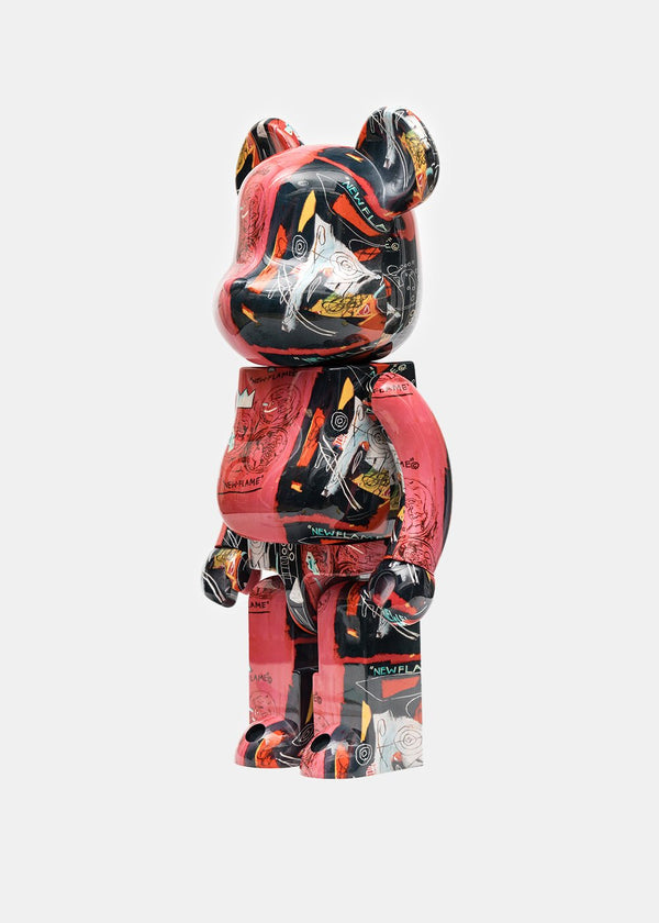 Medicom Toy Be@rbrick Andy Warhol x Jean-Michel Basquiat #1- 1000% - NOBLEMARS