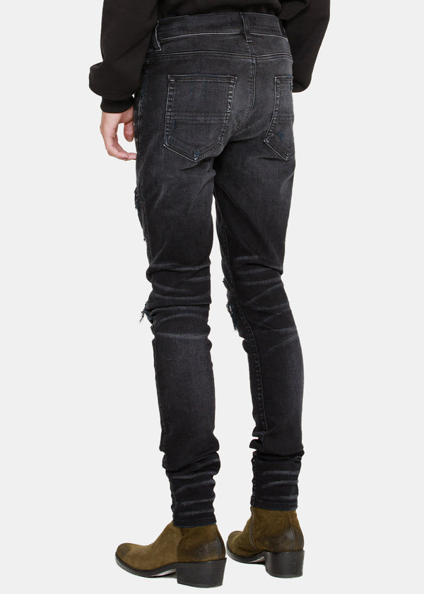 AMIRI Aged Black MX1 Iridescent Jeans