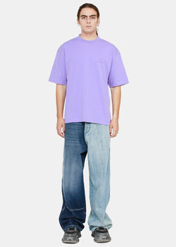balenciaga t shirt purple