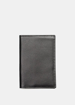 Comme des Garçons Wallets Black Classic Bifold Card Holder - NOBLEMARS