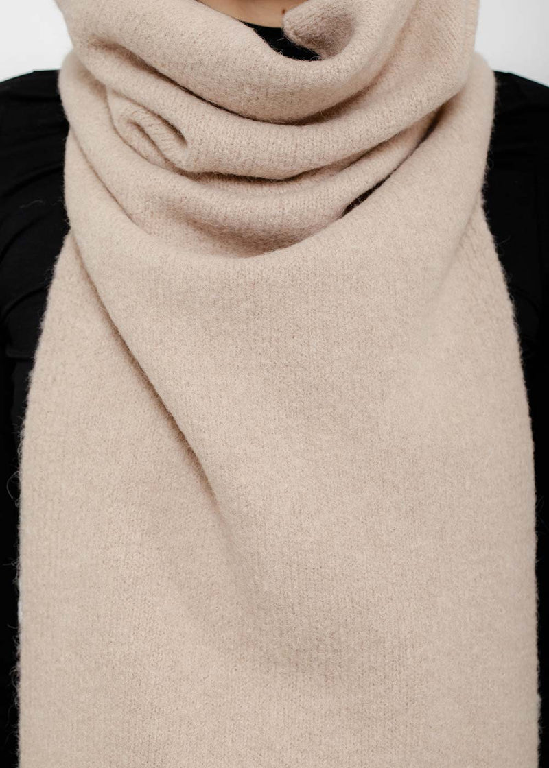 Lemaire Shearling Hooded Scarf - NOBLEMARS
