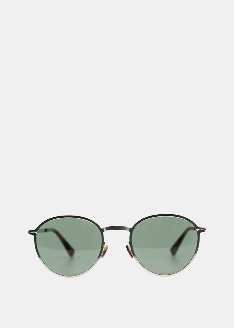 Mykita Dark Green Solid KASIMIR Sunglasses - NOBLEMARS