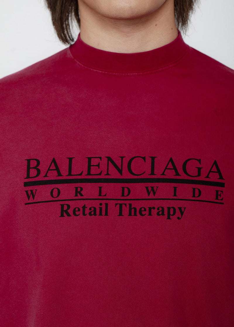 Balenciaga Black Maison Balenciaga Oversized T-Shirt - NOBLEMARS