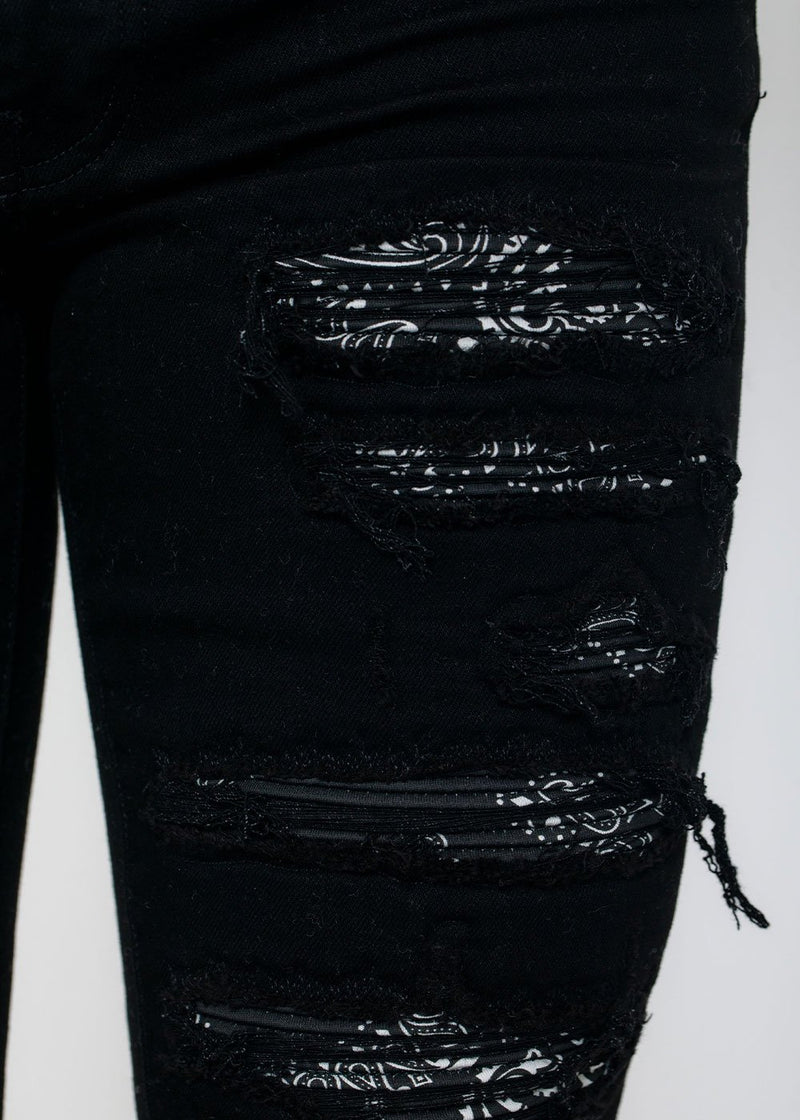 AMIRI Bandana Thrasher Jeans - NOBLEMARS