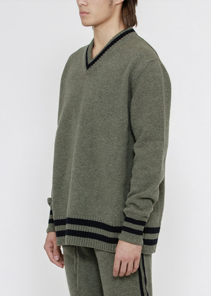 Maison Margiela Stripe Wool Sweater - NOBLEMARS