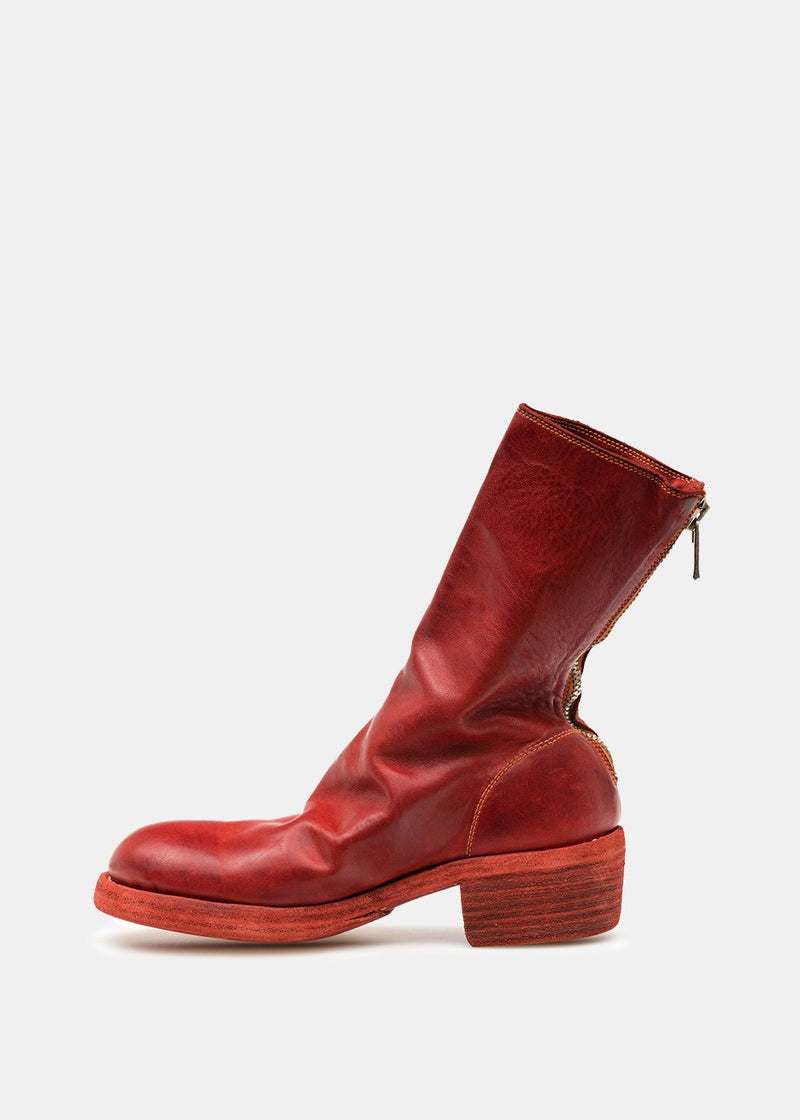 Guidi Red 788Z Back Zip Boots - NOBLEMARS
