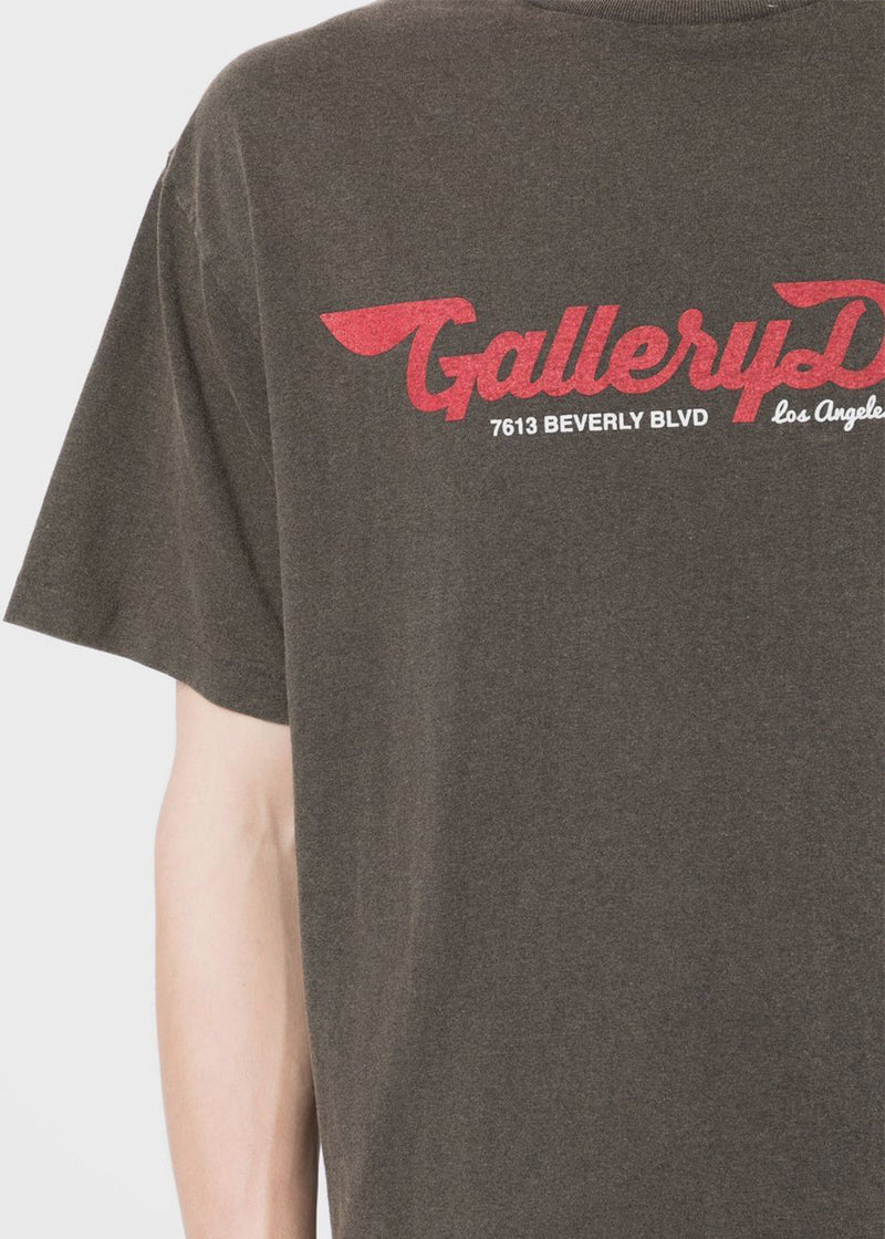 Gallery Dept. Faded Black Mechanic T-Shirt