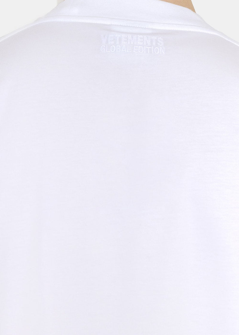 VETEMENTS White Rainbow Logo T-Shirt - NOBLEMARS
