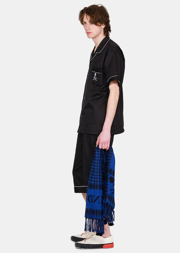 mastermind WORLD Black Cotton Pajama - NOBLEMARS