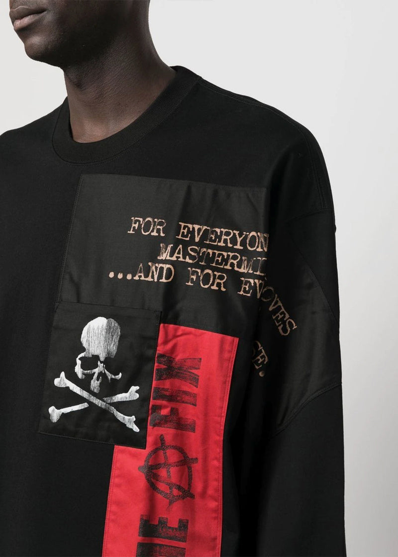mastermind JAPAN Black Anarchy T-Shirt
