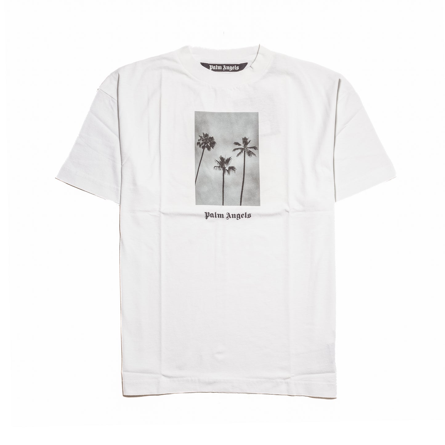 Palm Angels Palm Tree Boulevard T-Shirt White - NOBLEMARS