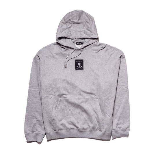 Mastermind Japan Back Circle Skull Logo Hoodie Gray - NOBLEMARS