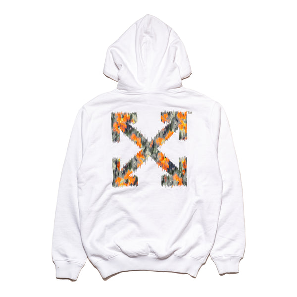 Off-White Muticolor Chine Arrows Hoodie White - NOBLEMARS