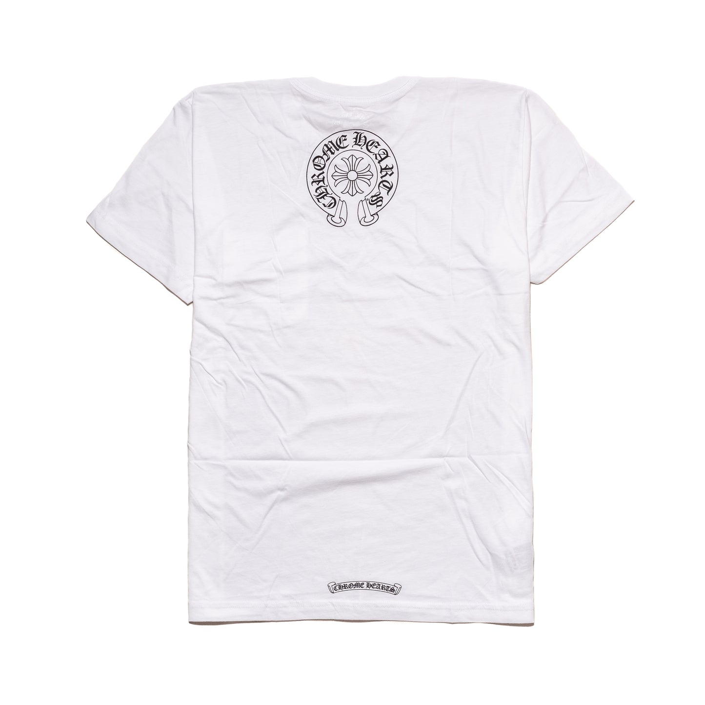 Chrome Hearts Crewneck Logo T-Shirt White - NOBLEMARS