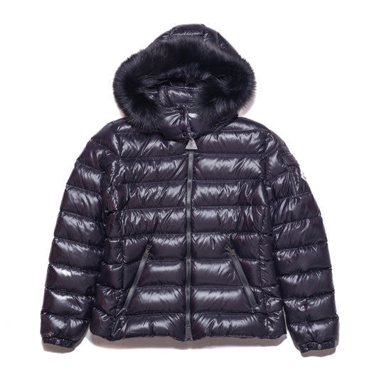 Moncler Bady Short Down Jacket Black - NOBLEMARS