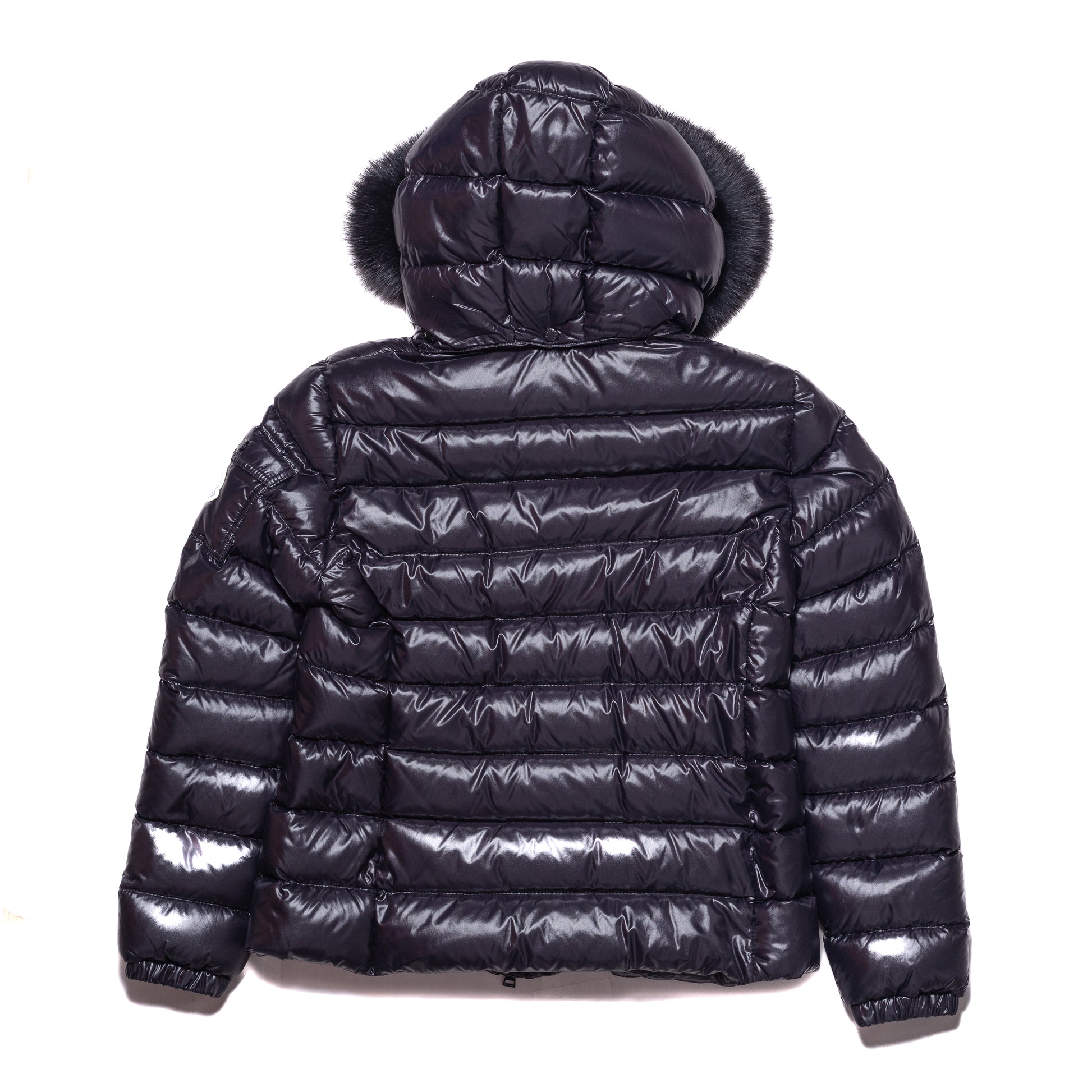 Moncler Bady Short Down Jacket Black - NOBLEMARS