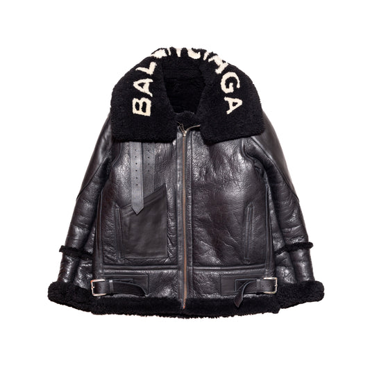 Balenciaga Le Bombardier Jacket Black - NOBLEMARS