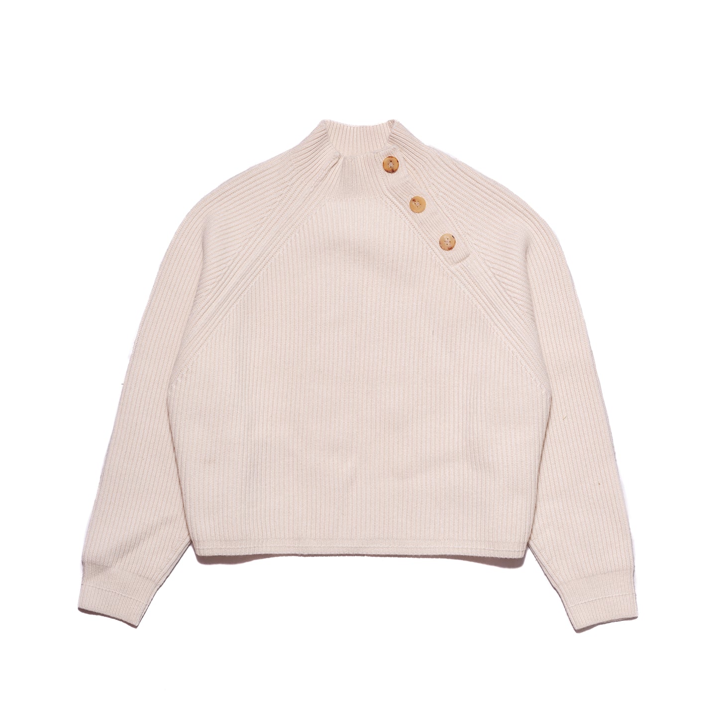 Acne Studios Kabbu Sporty Sweater Off White - NOBLEMARS