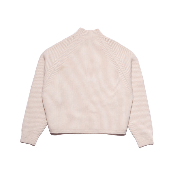 Acne Studios Kabbu Sporty Sweater Off White - NOBLEMARS