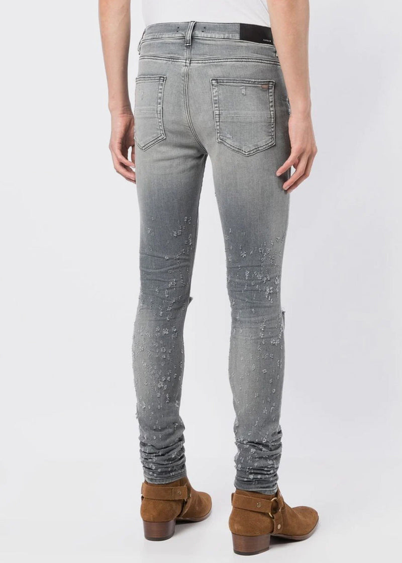 AMIRI Grey Shotgun Jeans - NOBLEMARS