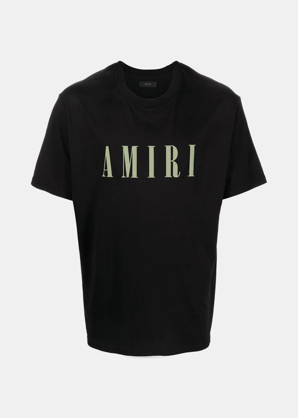 AMIRI Black Core Logo T-Shirt - NOBLEMARS