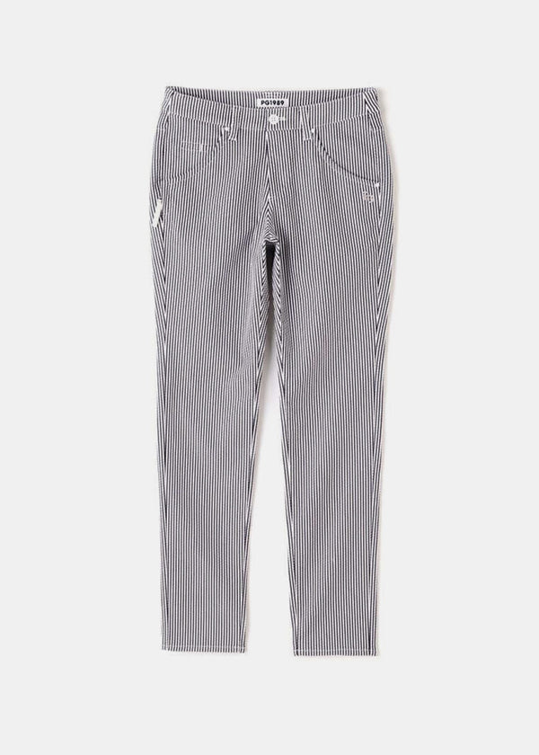 Pearly Gates White Stretch Pants - NOBLEMARS
