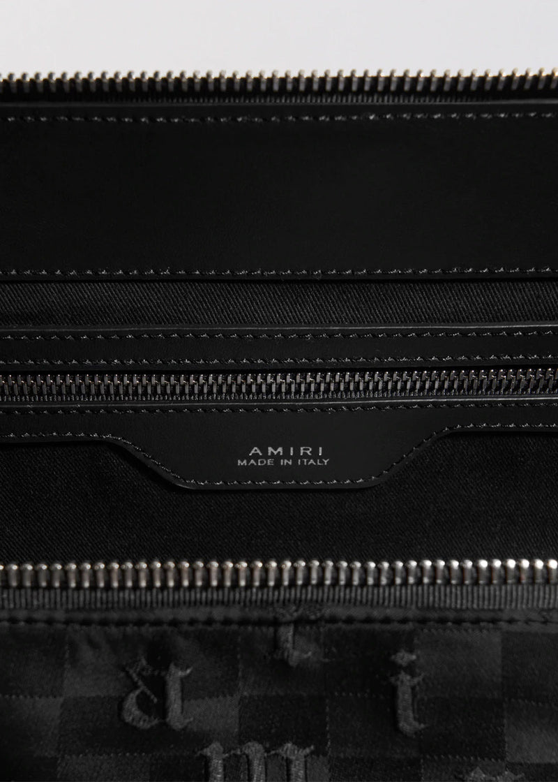 AMIRI Black Nylon Jacquard Jax Bag - NOBLEMARS