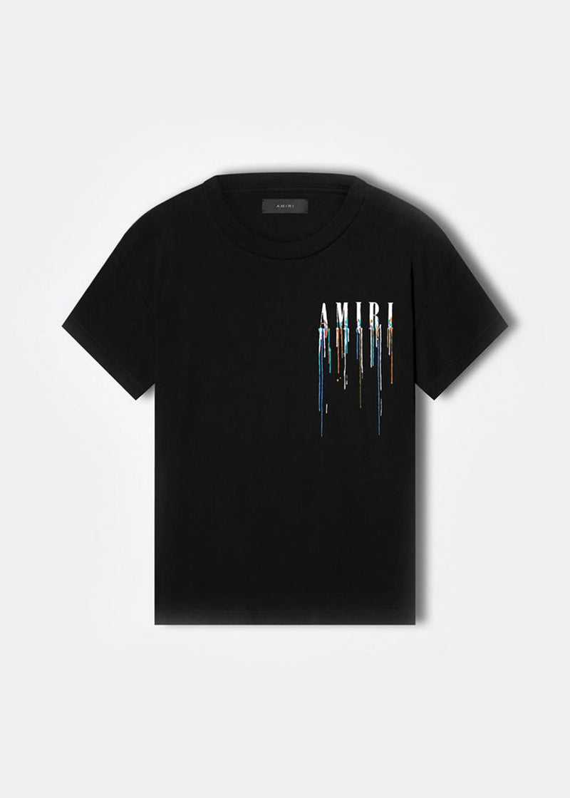 Amiri Paint Drip T-shirt Black – Synergy Sourcing