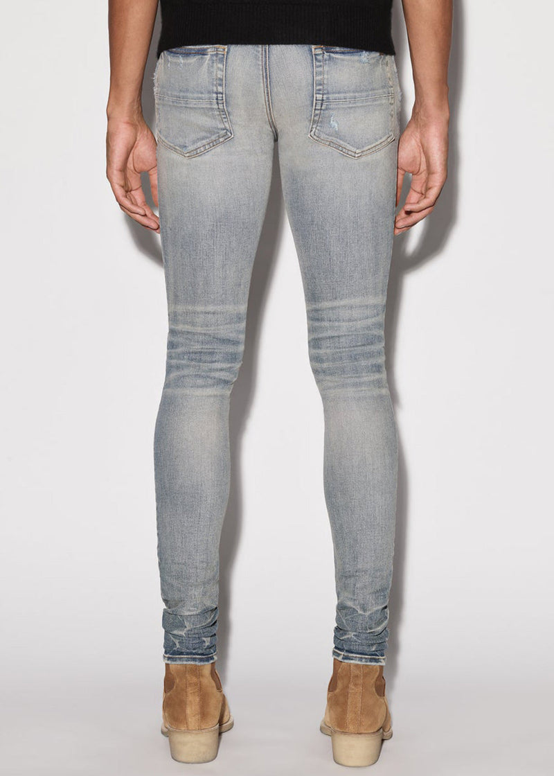 Amiri Clay Indigo MX1 Bandana Jeans - NOBLEMARS