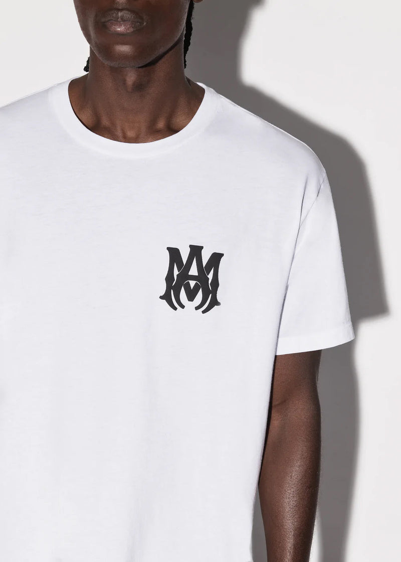 White M.A. Core Logo T-Shirt