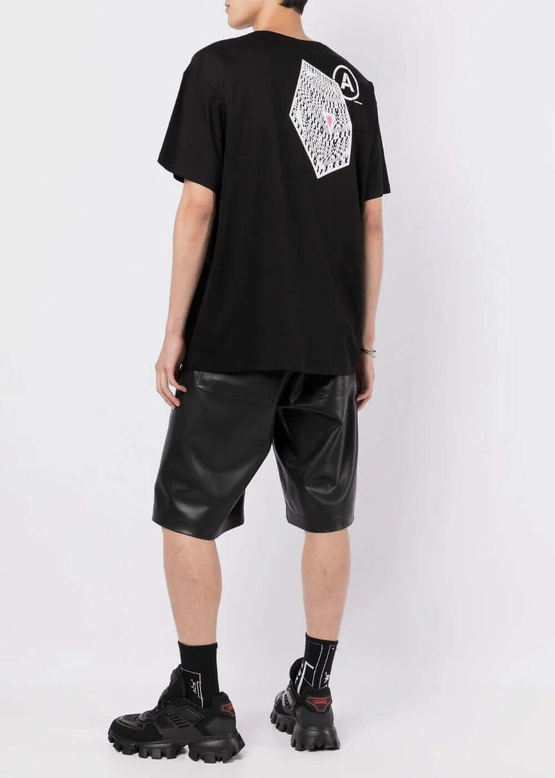 ACRONYM Black S24-PR-B Mercerized T-Shirt - NOBLEMARS