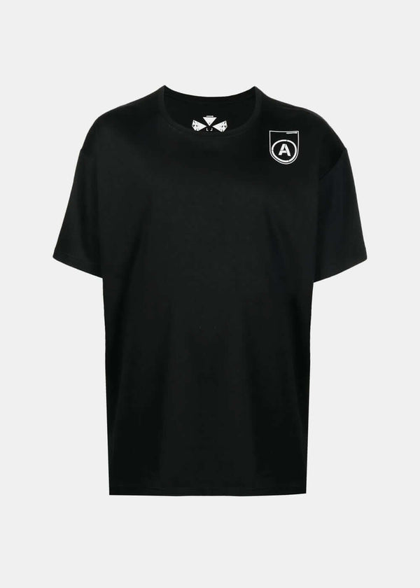 ACRONYM Black S24-PR-B Mercerized T-Shirt - NOBLEMARS