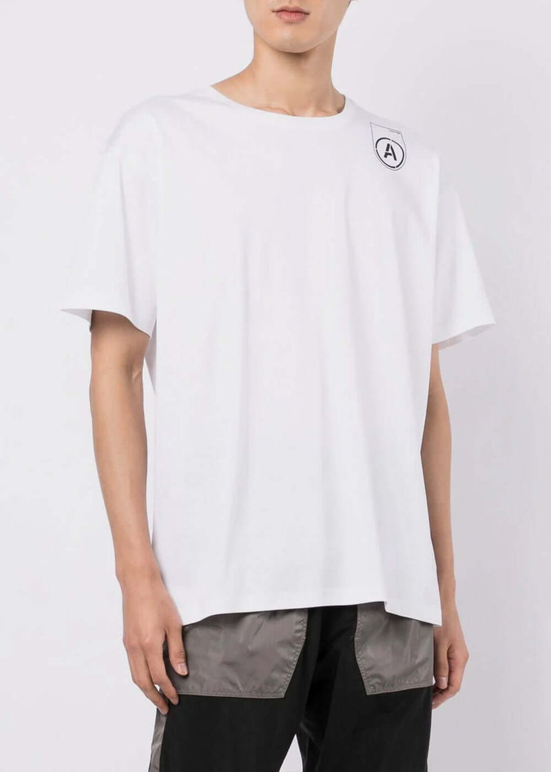 ACRONYM White S24-PR-B Mercerized T-Shirt - NOBLEMARS