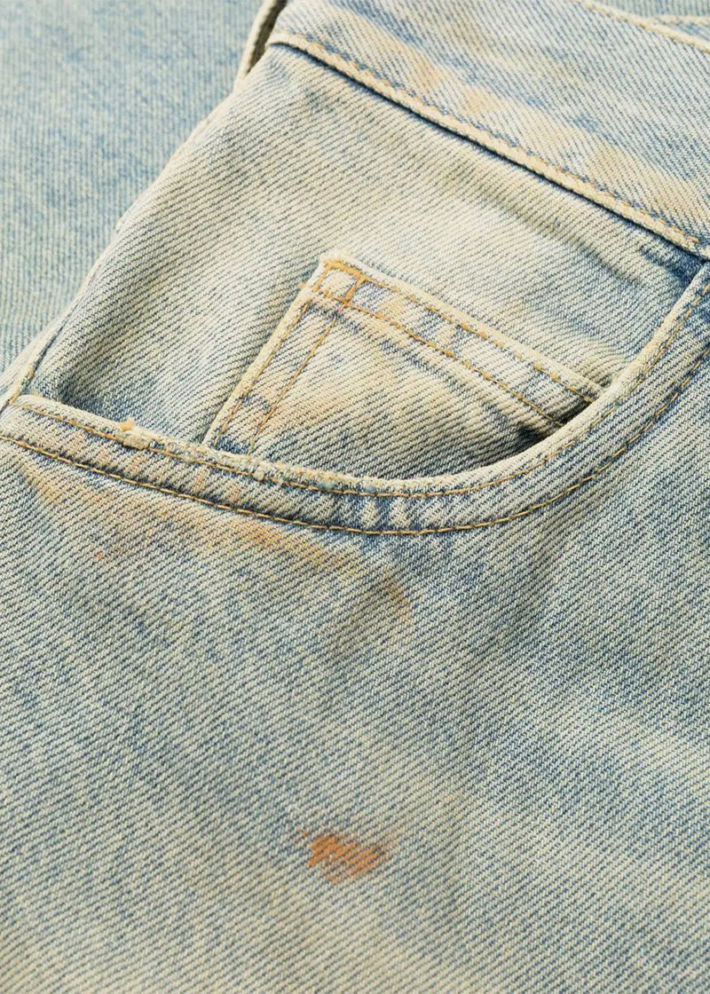 Maison Margiela Dirty Wash Flared Jeans - NOBLEMARS