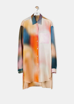 Loewe Multicolor Blur Print Shirt - NOBLEMARS