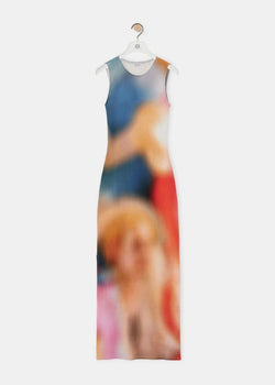 Loewe Blur Print Tank Dress - NOBLEMARS