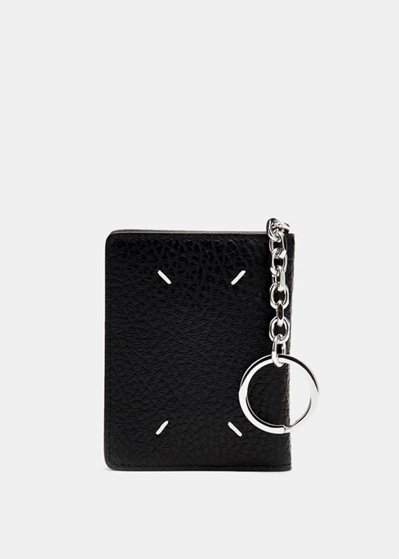 Maison Margiela Black Bifold Card Holder - NOBLEMARS