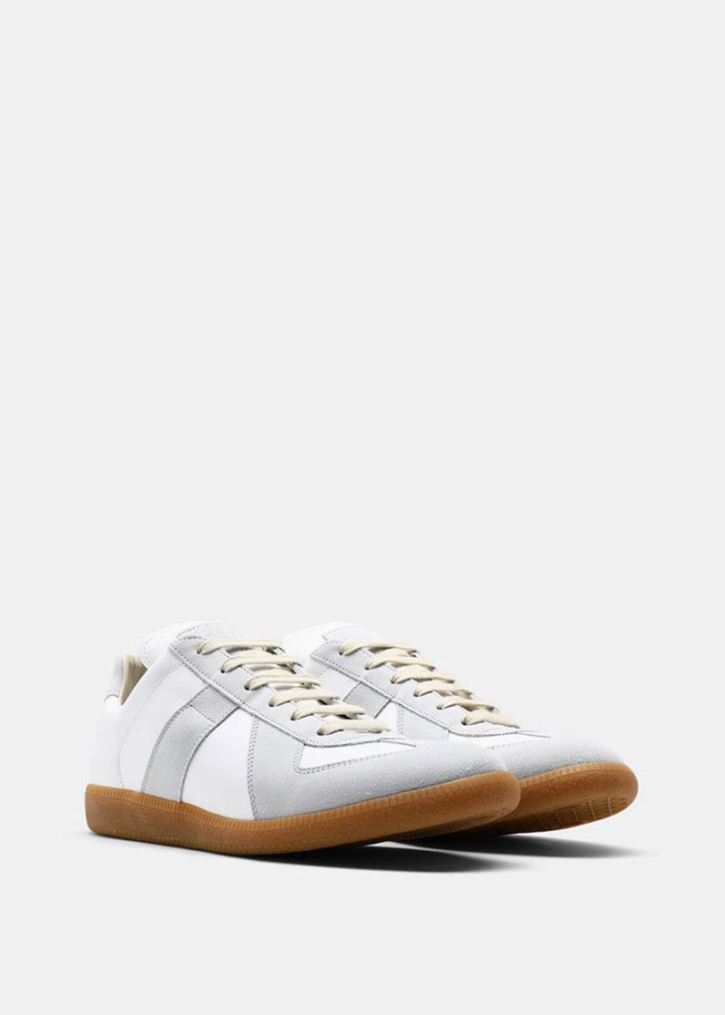 Maison Margiela White & Grey Replica Sneakers - NOBLEMARS