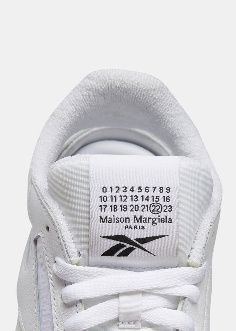 Maison Margiela White Reebok Edition Tabi Sneakers - NOBLEMARS