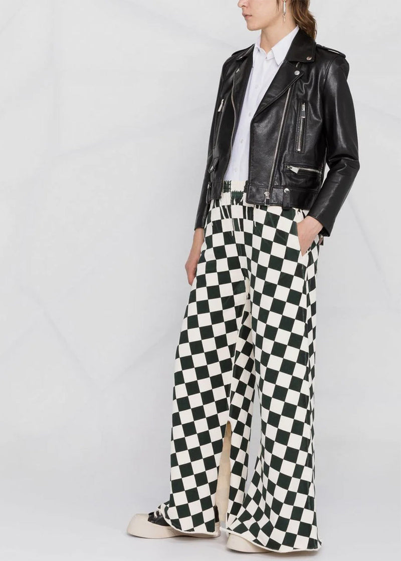 Philly Check Ponti Trousers | Greylin Collection – Greylin Collection |  Women's Luxury Fashion Clothing