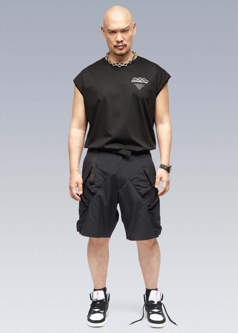 ACRONYM Black SP29-M Nylon Stretch BDU Shorts - NOBLEMARS