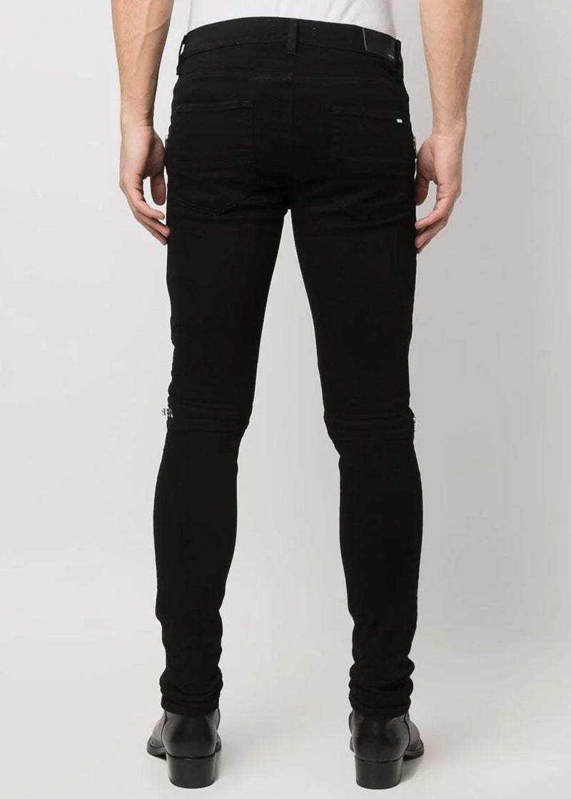 AMIRI Black MX2 Paisley Jeans - NOBLEMARS