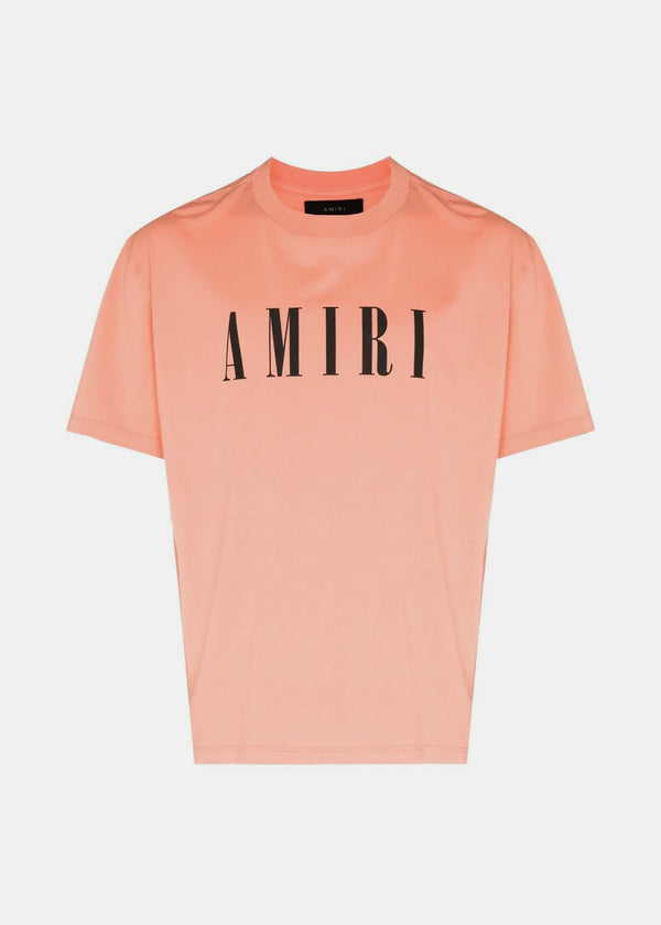 AMIRI Peach Core Logo T-Shirt - NOBLEMARS